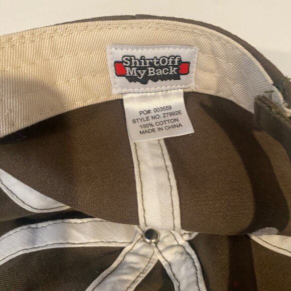 Jackson Hole Wyoming Hat Brown Embroidered Elk Adjustable Baseball‎ Cap - Picture 2 of 5